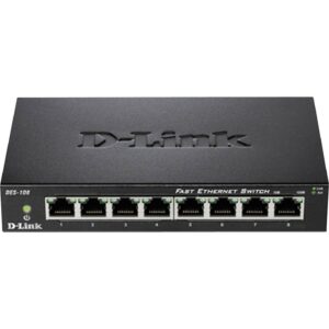 8-Port Ethernet Switch 200 MBPS